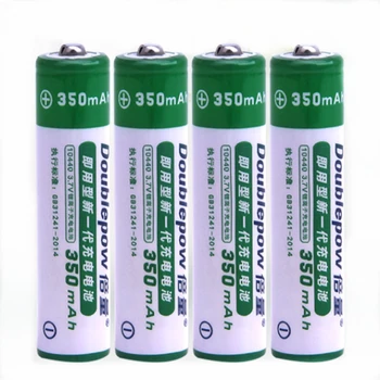 4 kom./lot Originalni 3,7 350 mah AAA baterija baterija baterija baterija baterija 10440 litij baterija jaka svjetlost svjetiljka akumulatorska baterija Slika