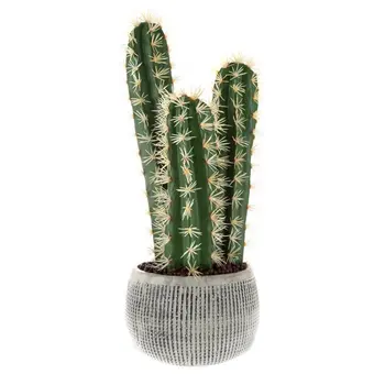 22-дюймовое umjetna biljka-kaktus u saksiji od sive gline Slika