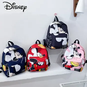 Dječji ruksak Disney Mickey, moderan studentski školski ruksak velikog kapaciteta, višenamjenski ruksak za pohranu, lagani ruksak za putovanja Slika