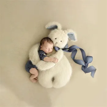 Rekvizite za snimanje fotografija novorođenčeta, плюшевое životinja, lutka-zec, jastuk za позирования, jastuk za fotografije, mat foto-studio Slika