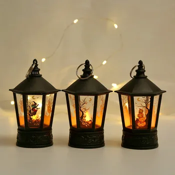 Lampa u obliku bundeve za Noć vještica, led e-svijeća, ukras za Pashu zurke, ukras, nakit, Pagoda, vodene lampa Slika