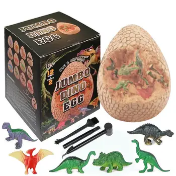 Jaja dinosaura, set za iskopavanje jaja divovskih dinosaura, dječje razvija igračka, igračka za iskopavanje jaja dinosaura, znanstvene matične darove za dječake Slika