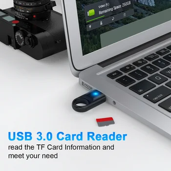 Adapter za čitač memorijskih kartica, USB 3.0 high speed SD čitač kartica za PC/ laptop/ smartphone/matičar vožnje Slika