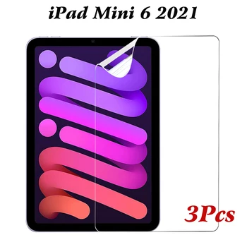 3 Zaštitne folije za Pakiranje HD Soft PET iPad Mini 6 2021 8,3 cm, 6. generacija A2568 Mini6 Protiv Ogrebotina Zaštitna Folija Slika