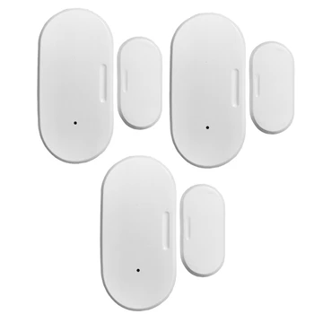 3X Senzor za vrata i prozore Tuya Zigbee Automatizacija pametne kuće sigurnost aplikacija Smartlife Alarm Slika