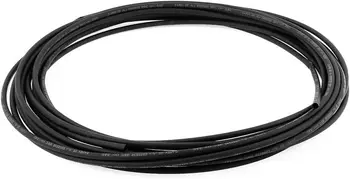Stisni cijev Keszoox promjera 3,5 mm, 2: 1, stisni cijev, žičanom omotu 10 m, crni Slika