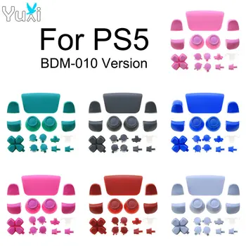 Smjenski Gumb YuXi Za kontroler Playstation 5 PS5, navigacijsku tipku za palac, Poklopac navigacijske tipke, Tipke L1 R1, L2 i R2, Tipka D-Pad Slika