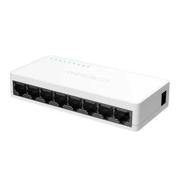Puni Gigabit mrežni prekidač 1000 Mb/s, 5/8 Ethernet Priključak Smart Switcher visokih performansi RJ45 Hub Internet-Razdjelnik Slika