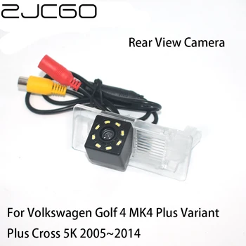 ZJCGO CCD Pogled sa Stražnje strane Vozila Obrnut Stanju Parking Vodootporna Kamera Za Volkswagen Golf 4 MK4 Plus Opcija Plus Križ 5 Do 2005 ~ 2014 Slika