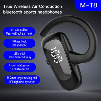 Bežične Bluetooth slušalice, digitalni display, jednog slušalice, сверхдолгий stanje čekanja, poslovni slušalice, HD slušalice za pozive, mono, vanjski Slika