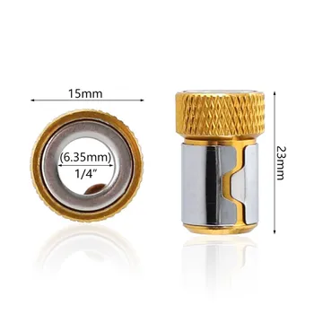 3pcs imbus magnetski pogon 6,35 mm, сверлильная krunica s magnetskim prstenom, odvijači s jakim намагничиванием, metalne dijelove univerzalni električni alat Slika