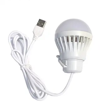 Prijenosni fenjer лагерные svjetla 1,2 m USB lampa od 5 W / 7 W, višenamjenski alat za kampiranje na otvorenom, 5, led za šatore, hiking oprema, USB lampa Slika