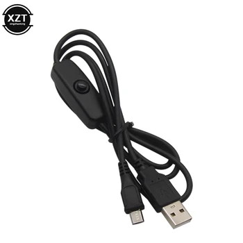 Univerzalni USB-kabel za Izmjenični napon Micro USB 5V 2,5 A za Malina Pi 3 2 s Prekidačem za uključivanje/isključivanja Kabela Punjača za Android Slika