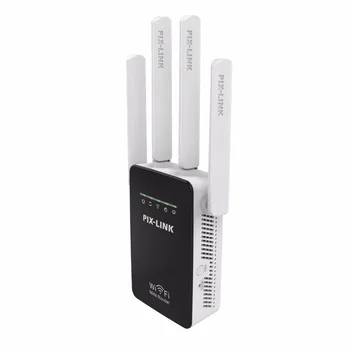 WR09 Bežični Wi-Fi repeater 300 Mbit/s, univerzalni ruter dugog dometa sa 4 antene, način rada AP/ router /repeater 3в1 Slika