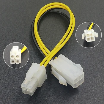 Produžni kabel za napajanje procesora, 4-pinski kabel za napajanje, izduženi kabel-ac adapter za pretvaranje snage, 4-pinski kabel za napajanje matične ploče Slika