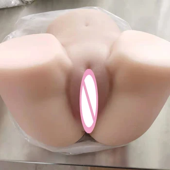 Realno Ženska Velike Dupe 3D Seks Lutka Umjetna Vagina Dvostruki Kanali Seks Igračaka Za Muškarce Muški Masturbator Šalica Za Masturbacije Za muškarce Slika
