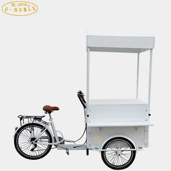 High-end tricikl za kavu, proizvedeni hrane bicikl, tricikl za prodaju hrane Slika