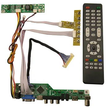 Novi Komplet kontrolnih monitora LM215WF4-TLE7 LM230WF5-TLD2 TV + HDMI + VGA + AV + USB kontroler LCD led zaslona Slika