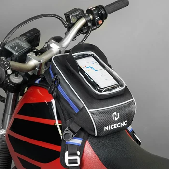 Torba za gorivo motor za BMW R1200GS KTM 1290 Yamaha Oxford, vodootporna torba za alat za motocikle sa zaslonom osjetljivim na dodir, muška torba preko ramena Slika