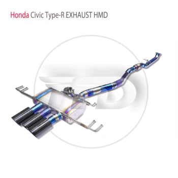 Ventil performance ispušni sustav od legure titana HMD Catback pogodan za šal Honda Civic Type-R Za automobile Slika