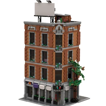 NOVI 3646 kom. Grad Lider prodaje sa pogledom na ulicu Moc modularni model u New Yorku, stanova DIY kreativne ideje Dječji blok poklon za rođendan Slika