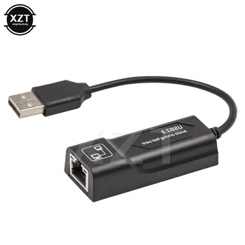 USB Ethernet Adapter Mrežna Kartica, USB Lan Mini USB Mrežni Prilagodnik za RJ45 10/100 Mbps Lan USB RJ45 Kartica za Laptop Mac PC Slika
