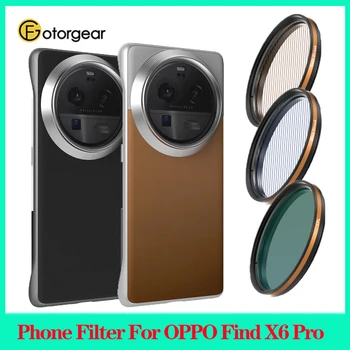 Filter za telefon Fotorgear Za OPPO Find X6 Pro Magnetni Filter Poklon Kutija s Torbicom Za Telefon Ručka Zatvarača CPL/Filter Crne Magle Slika
