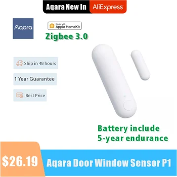 2023 Najnoviji Vrata-Prozor Senzor Aqara P1 Zigbee 3.0 S Udaljenog Gledanja Intelektualnog Komunikacije Uređaja pametne kuće Raditi S programom Homekit Slika