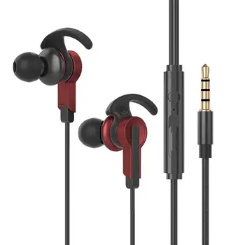3,5 mm, žičane headset slušalice-slušalice Stereo woofera glazbene slušalice pametni gaming slušalice za mobilni računala univerzalne sportske slušalice s mikrofonom Slika