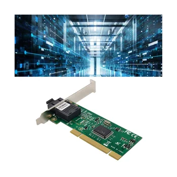 PCI mrežna kartica IP100A ST7261 IC plus IP100A PCI однопортовый adapter Fast Ethernet 100 M optička mrežna kartica Slika