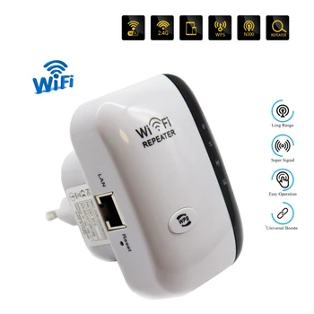 300 Mb/s Bežični WIFI repeater WiFi Produžni kabel Pojačalo WiFi Booster Repetidor pristupna točka repetitor signala Wi Fi pristupna točka AP Slika