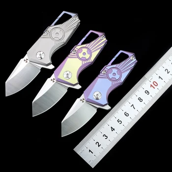 Nož za džungle MINI-titan privjesak-otvarač S35vn od prahu postali džepni nož Višenamjenski alat Slika