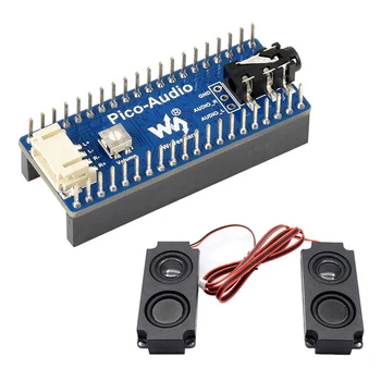 Waveshare za Malina Pi Pico Modul kartice za proširenje audio stereo dekoder sa zvučnikom Vanjsko sučelje za slušalice Izlaz Slika