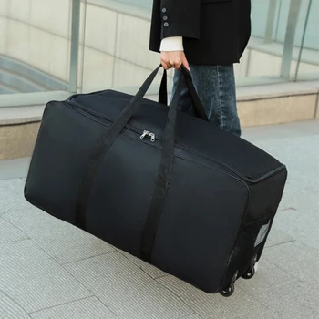 2023 Bogata Unisex univerzalni putnu torbu na kotačićima, veliki kapacitet, krupan оксфордская jednostavna torba, kofer багажный Slika