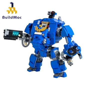 MOC high-tech Robot Primaris Redemptor Gradivni Blokovi Drednot Inteligentni Robot Automobil Oružje Opeke Igračke za Dječje Darove Slika