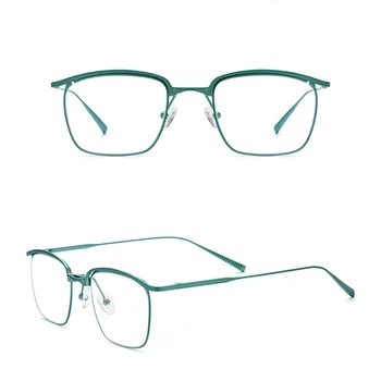Optički titan naočale s punim okvir, ультралегкие vintage retro naočale, recept leće, okvira za naočale, sunčane naočale 185724 Slika
