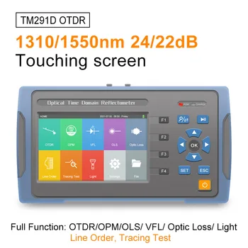 TM291D 1310/1550 nm OTDR Optički Otdrs Privremenoj Tester Točka Vlakana s Slijed linija i funkcijom za Pretraživanje Linije Slika