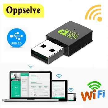 Oppselve Besplatni Upravljački program za USB Wifi Adapter Wi fi Adapter 5 Ghz Antena USB Ethernet RAČUNALA, Wi-Fi Adapter Lan Wifi Ključ AC Wifi Prijemnik Slika