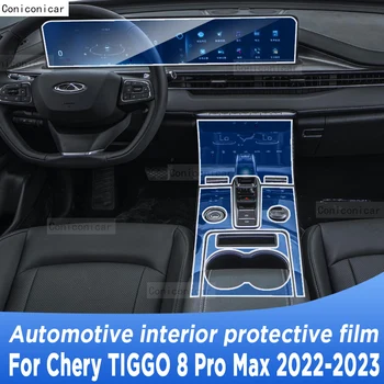 Za Chery TIGGO 8 Pro Max 2022 2023 kućište mjenjača navigacijskom zaslonu auto-unutrašnjost zaštitna folija od TPU za zaštitu od ogrebotina Slika
