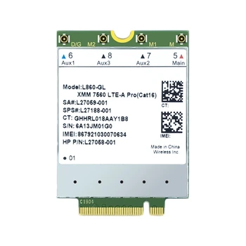 Modul Cat16 L860-GL Utor za memorijsku karticu FDD-LTE - TDD-LTE za Elitebook P9JB Slika