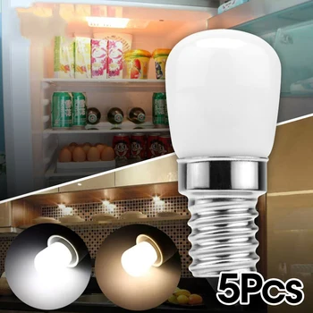 5/1 kom mini led žarulja E12/E14, žarulja za hladnjak, kuhinjski hladnjak, ночники, svjetla za šivaćih strojeva, zamjenske žarulje Slika