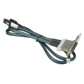 kabel za Supermicro unutarnji-vanjski 2 porta MiniSAS kaskadnog CBL-0352L 85 cm puni profil Slika